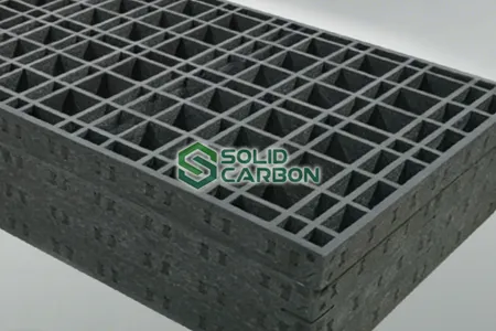 CFC Carbon-Carbon Composite Loading Tray for High Temperature Sintering Furnace | SOLID CARBON